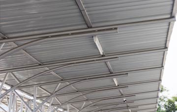 installing Plas Meredydd metal roofing