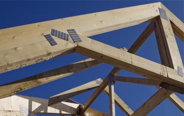 Plas Meredydd roof trusses for new builds and additions